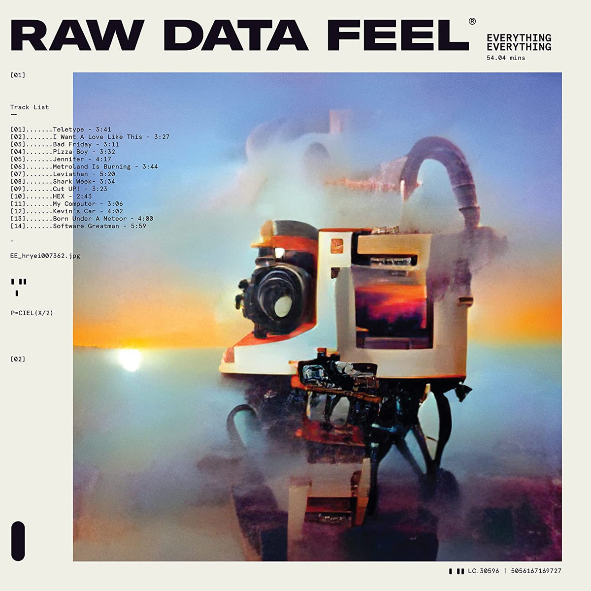 Everything Everything - Raw Data Feel (IEX) (Pink) - Third Eye