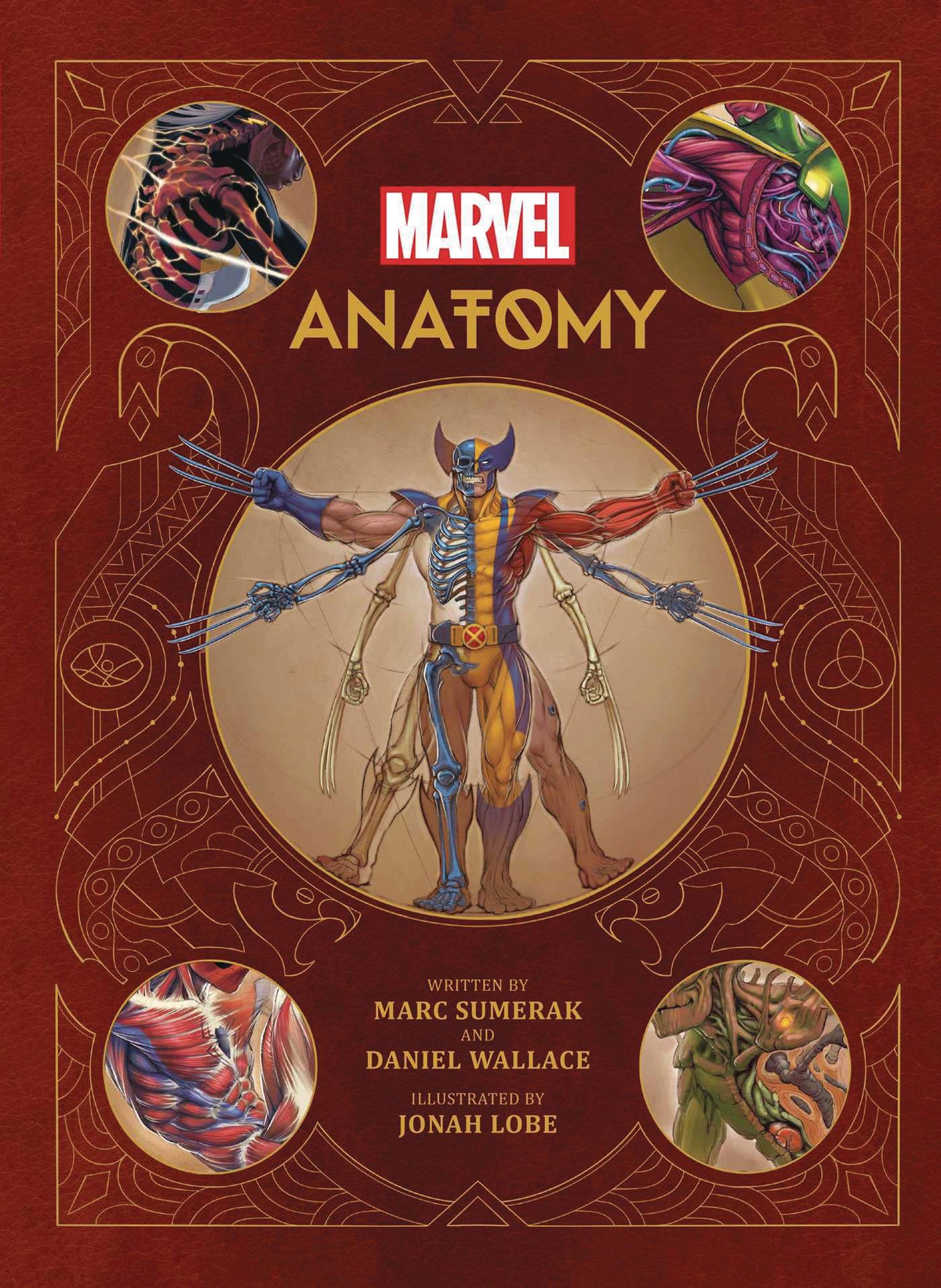 Insight Editions Books MARVEL ANATOMY SCIENTIFIC STUDY OF SUPERHUMAN HC 9781683838692 JUL221678