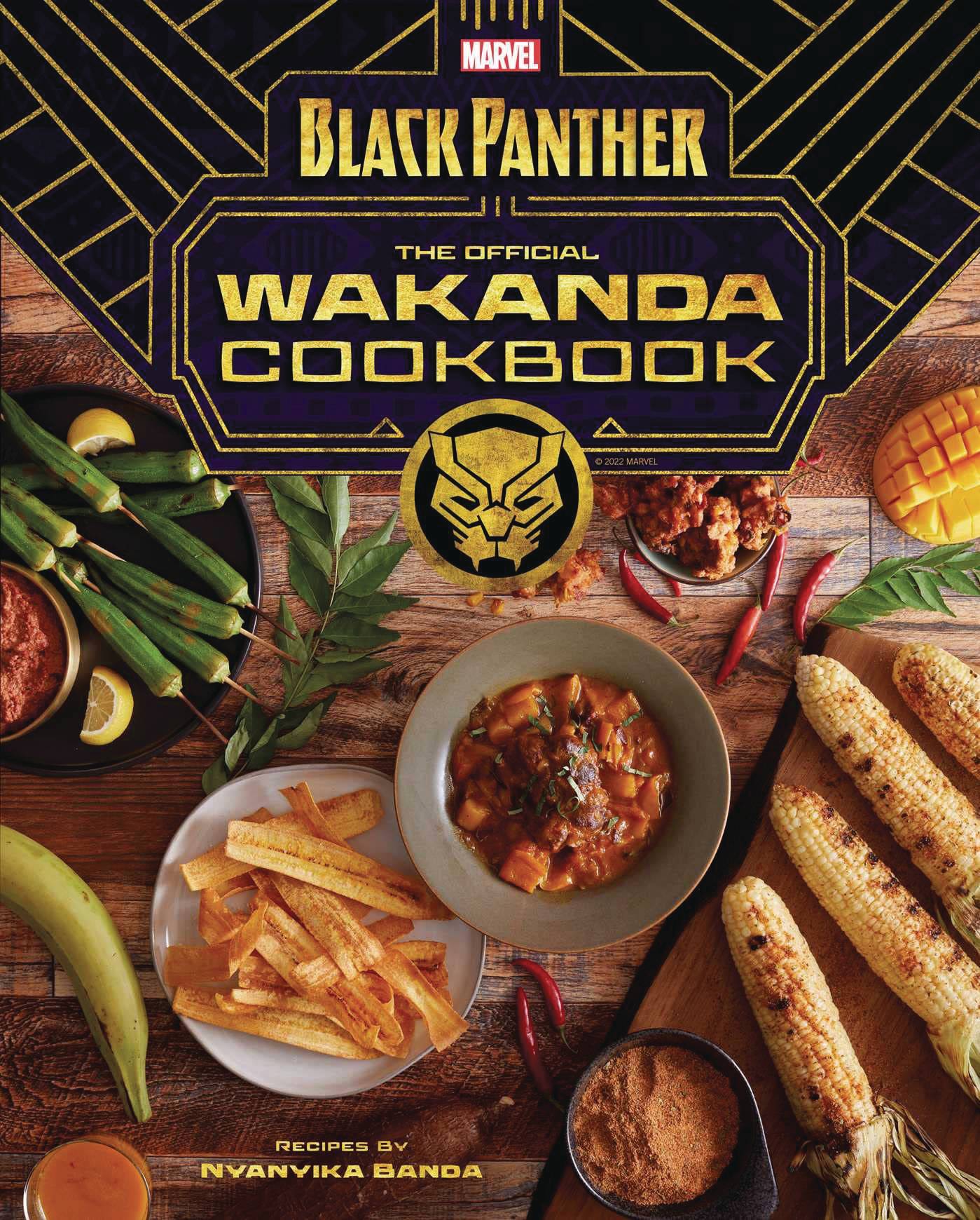 Insight Editions Books MARVEL BLACK PANTHER OFFICIAL WAKANDA COOKBOOK HC 9781647223595 FEB221534