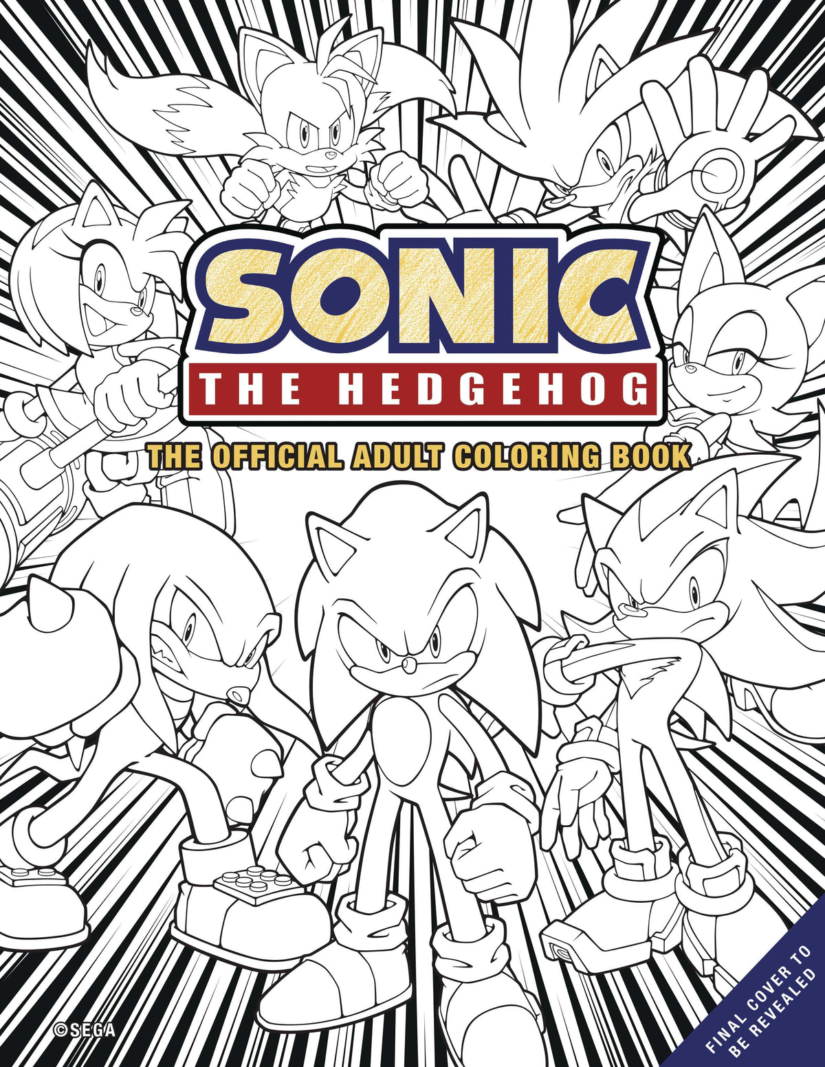 Insight Editions Books SONIC THE HEDGEHOG OFFICIAL COLORING BOOK 9781647229009 AUG221588