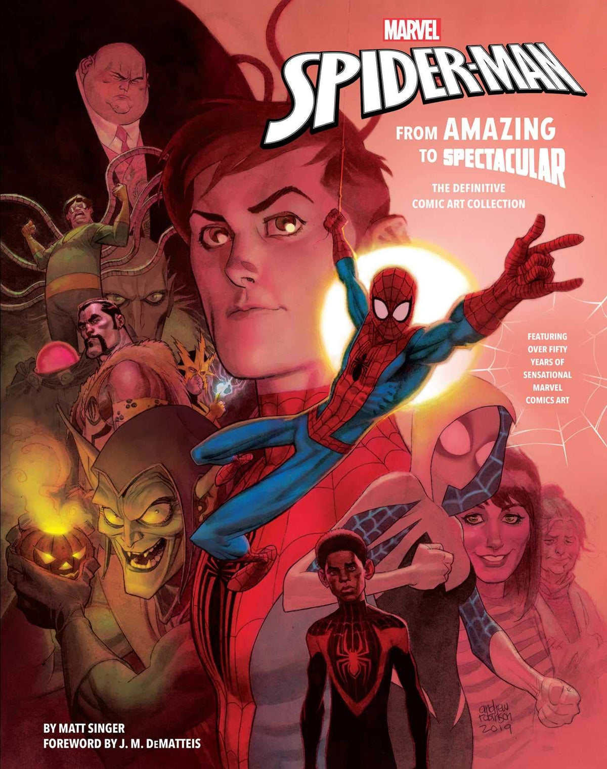 Insight Editions Books Spider-Man: From Amazing to Spectacular - Definitive Comic Art Collection HC 9781683837442