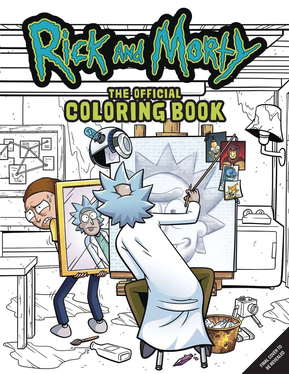 INSIGHT EDITIONS Graphic Novel Rick & Morty Official Coloring Book 9798886630503 MAR231674