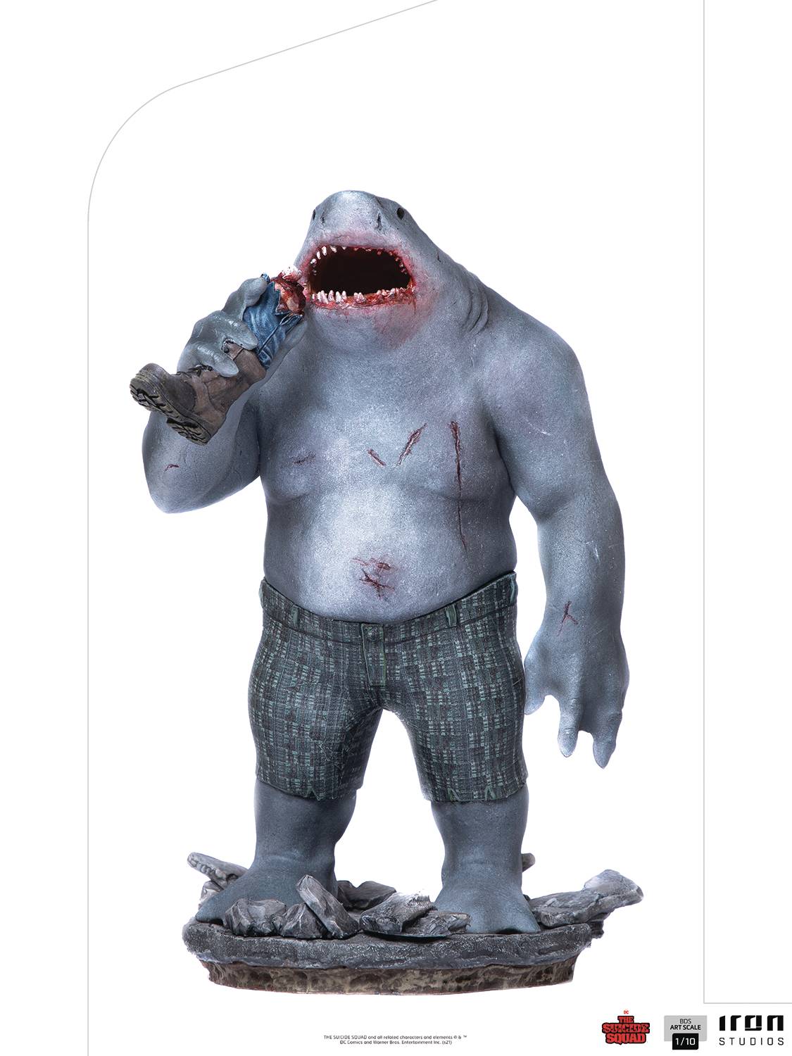 Iron Studios Toys > Statues > Other Statues BDS Art Scale: DC - King Shark 1/10 (Suicide Squad) 609963128372 JUN228441