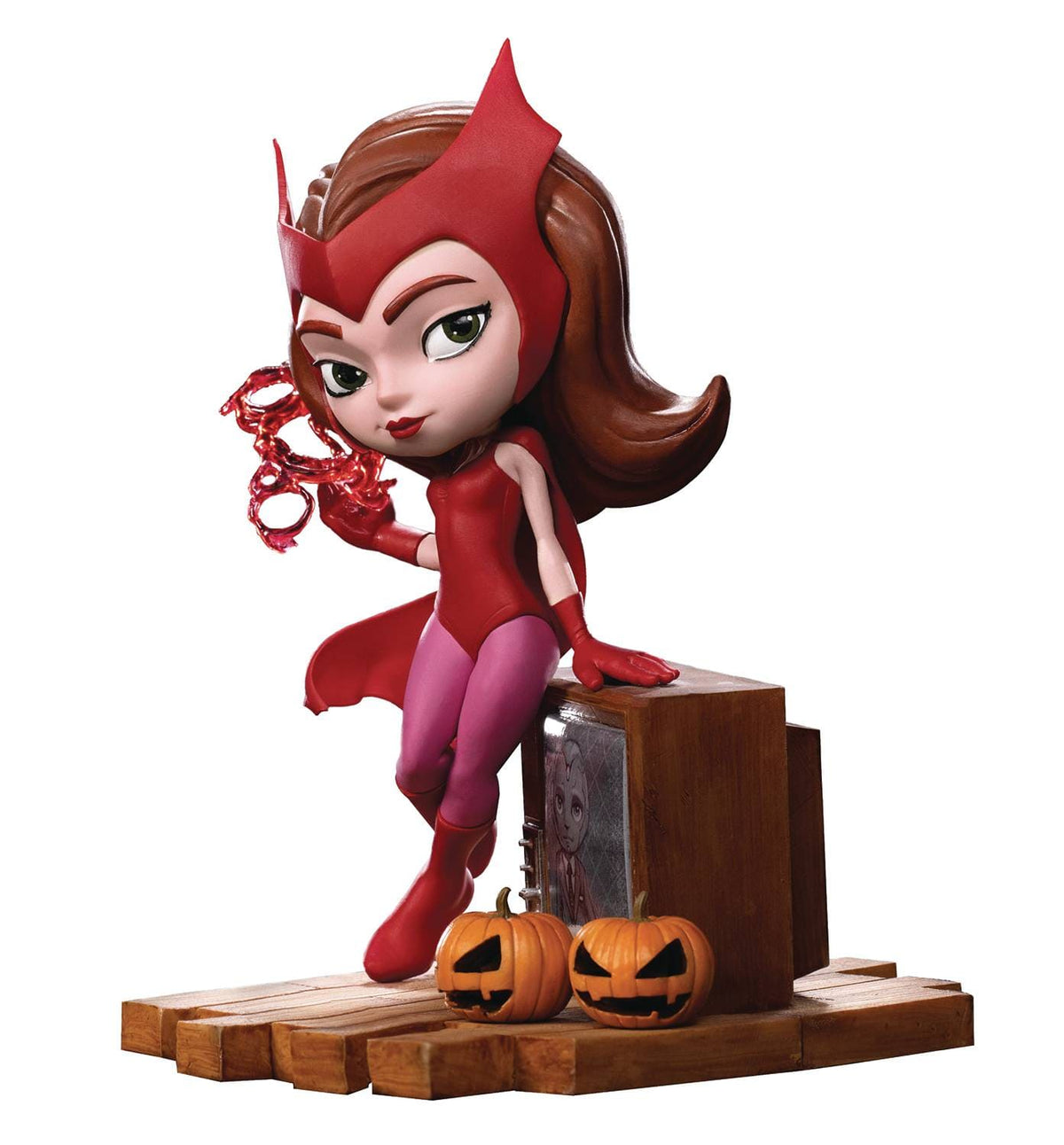 Iron Studios Toys > Statues > Other Statues MiniCo: Marvel Studios - Wanda (WandaVision, Halloween Version) 609963129072 DEC219428