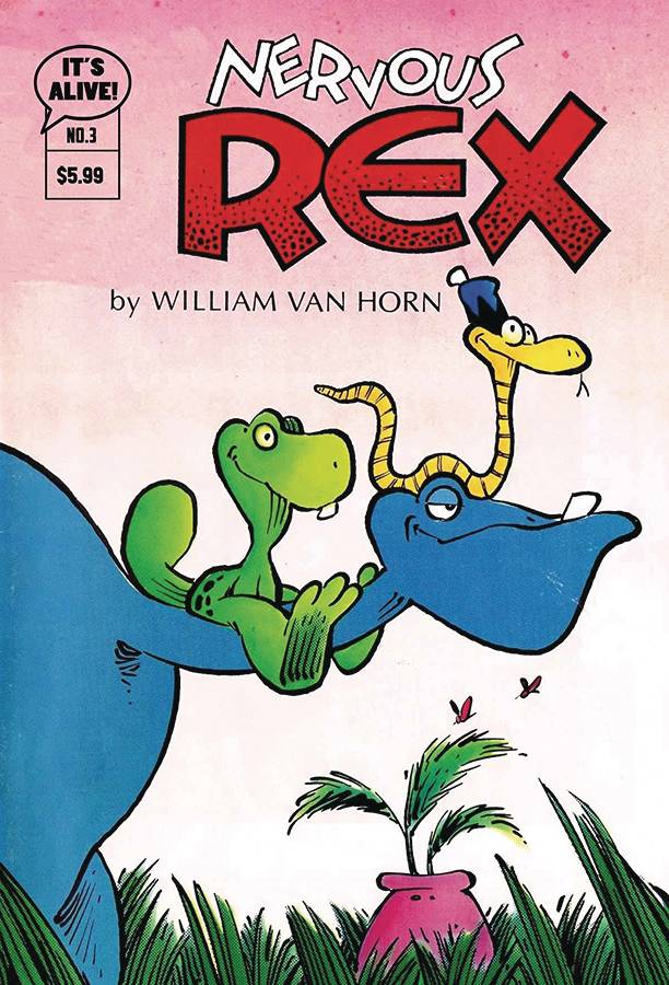 It'S Alive Comic Books NERVOUS REX #3 CVR A WILLIAM VAN HORN 76506619061300311 SEP221759