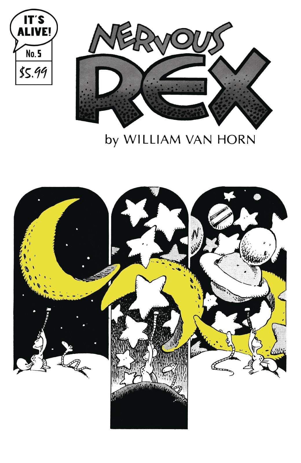 It'S Alive Comic Books NERVOUS REX #5 CVR B WILLIAM VAN HORN 76506619061300521 NOV221642