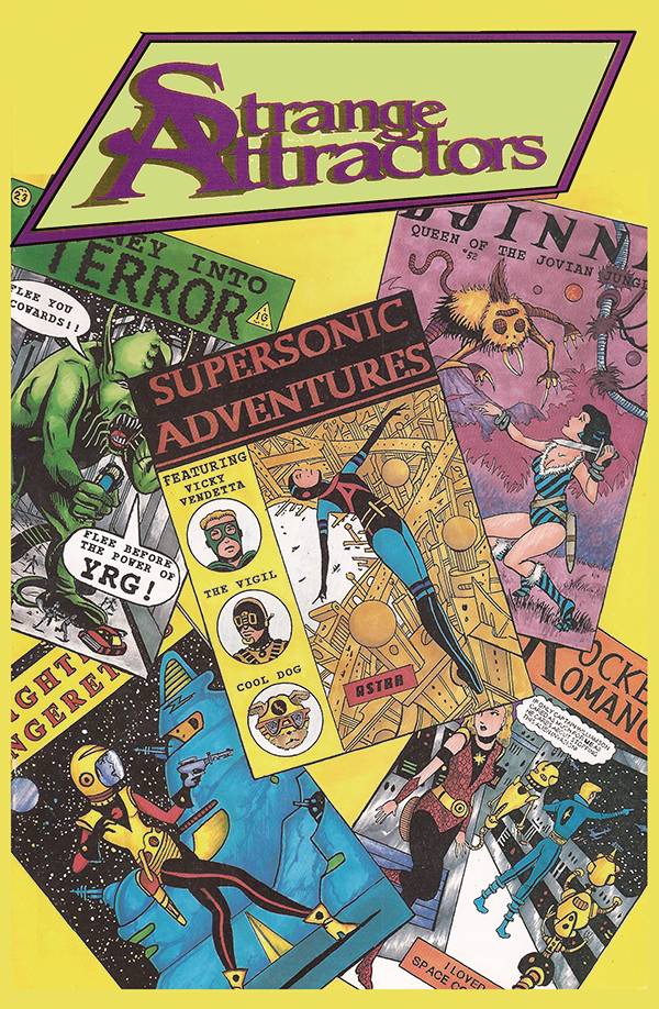 It'S Alive Comic Books STRANGE ATTRACTORS (ITS ALIVE) #8 CVR B RETRO VARIANT 76506619013200821 SEP221766