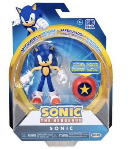 Jakks Pacific Toys > Action Figures > Other Action Figures Jakks Pacific: Sonic the Hedgehog - Sonic 4" 192995403840