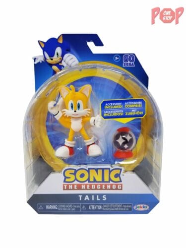 Jakks Pacific Toys > Action Figures > Other Action Figures Jakks Pacific: Sonic the Hedgehog - Tails 4" 192995403857