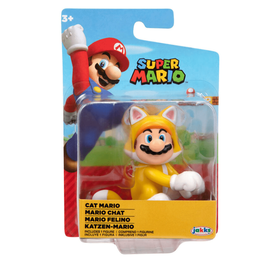 Jakks Pacific Toys > Action Figures > Other Action Figures Jakks Pacific: Super Mario - Cat Mario 2.5" 039897914244