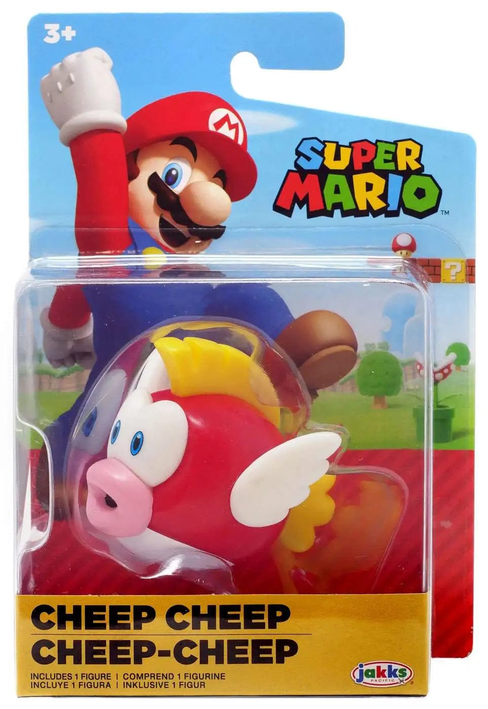 Jakks Pacific Toys > Action Figures > Other Action Figures Jakks Pacific: Super Mario - Cheep Cheep 2.5" 192995401112