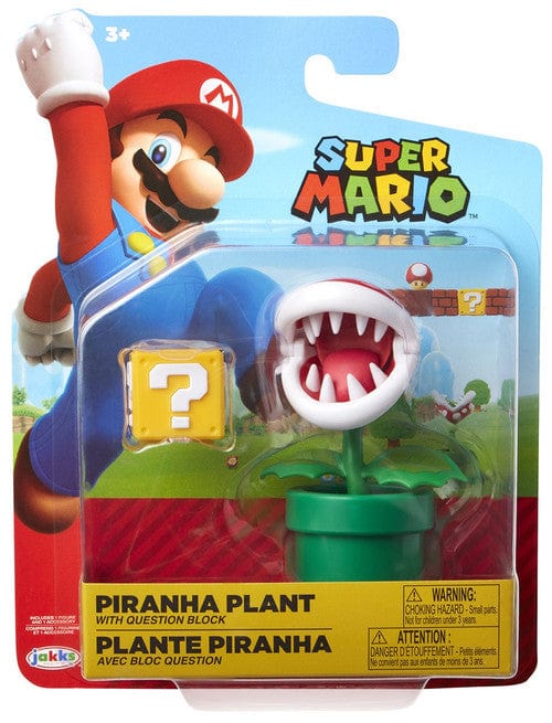 Jakks Pacific Toys > Action Figures > Other Action Figures Jakks Pacific: SUper Mario - Piranha Plant with Coin 4" 039897726328