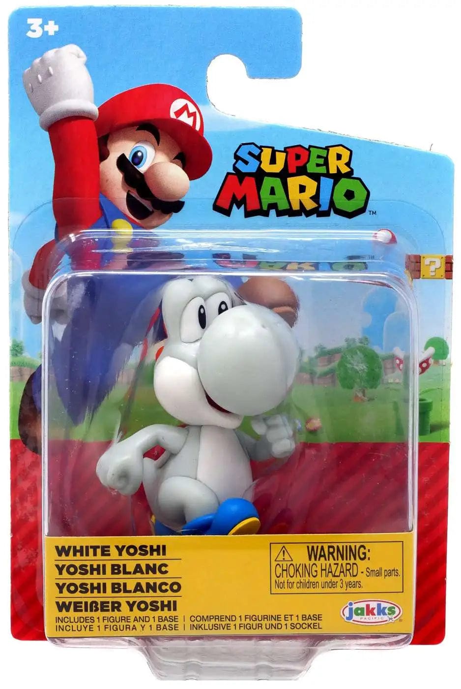 Jakks Pacific Toys > Action Figures > Other Action Figures Jakks Pacific: Super Mario - White Yoshi 2.5" 192995411456