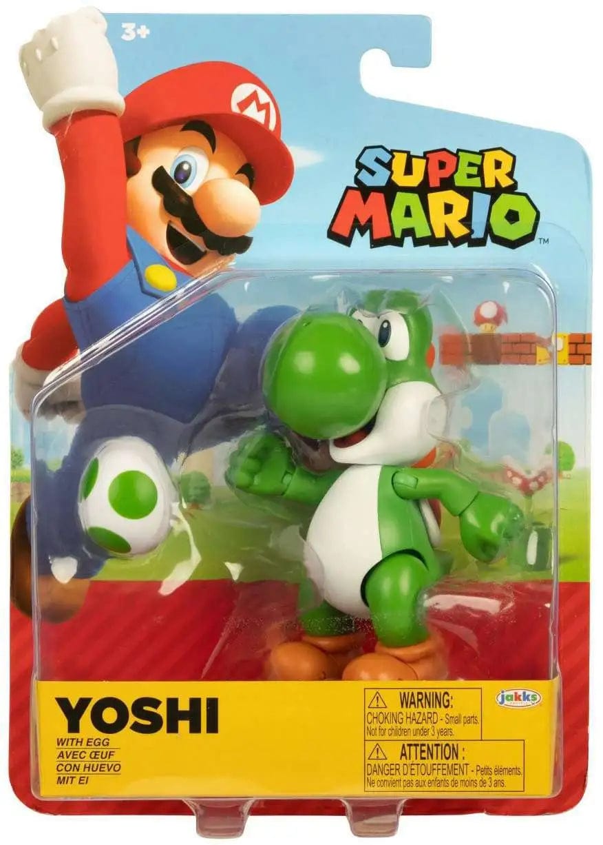 Jakks Pacific Toys > Action Figures > Other Action Figures Jakks Pacific: Super Mario - Yoshi with Egg 4" 192995415416