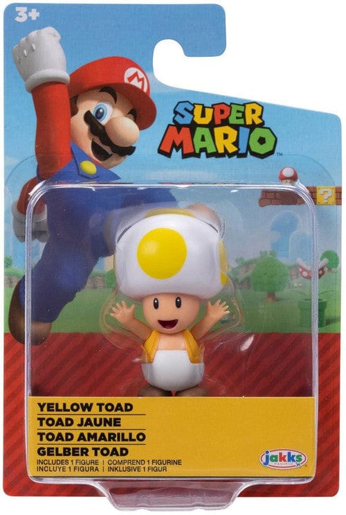 Jakks Pacific Toys > Action Figures > Other Action Figures Jakks: Super Mario - Yellow Toad 2.5" 192995412910