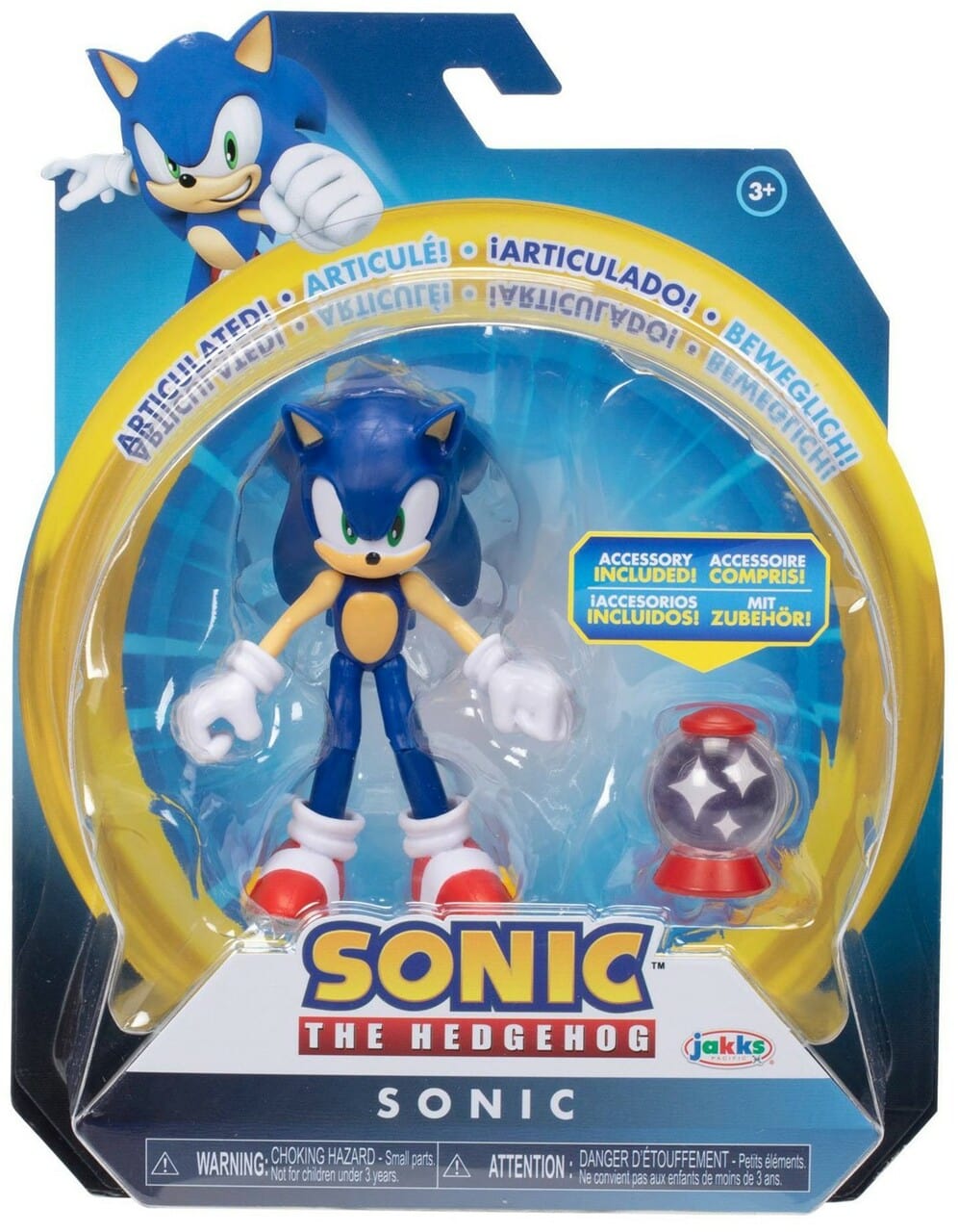 Jakks: Sonic the Hedgehog 4" - Sonic - Third Eye