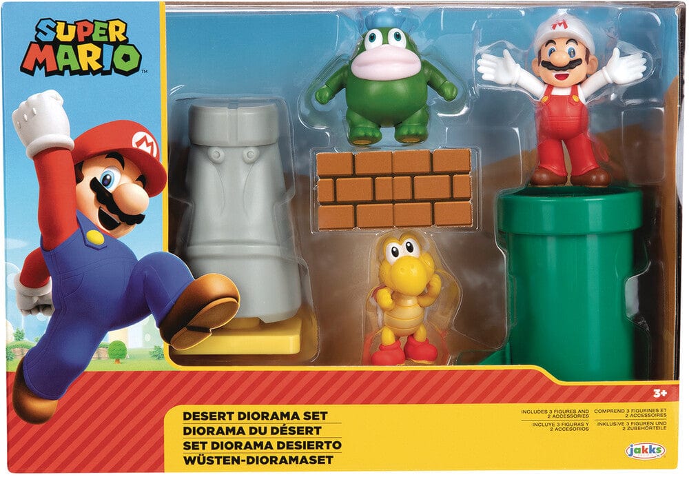 Jakks: Super Mario - Desert Diorama Set - Third Eye