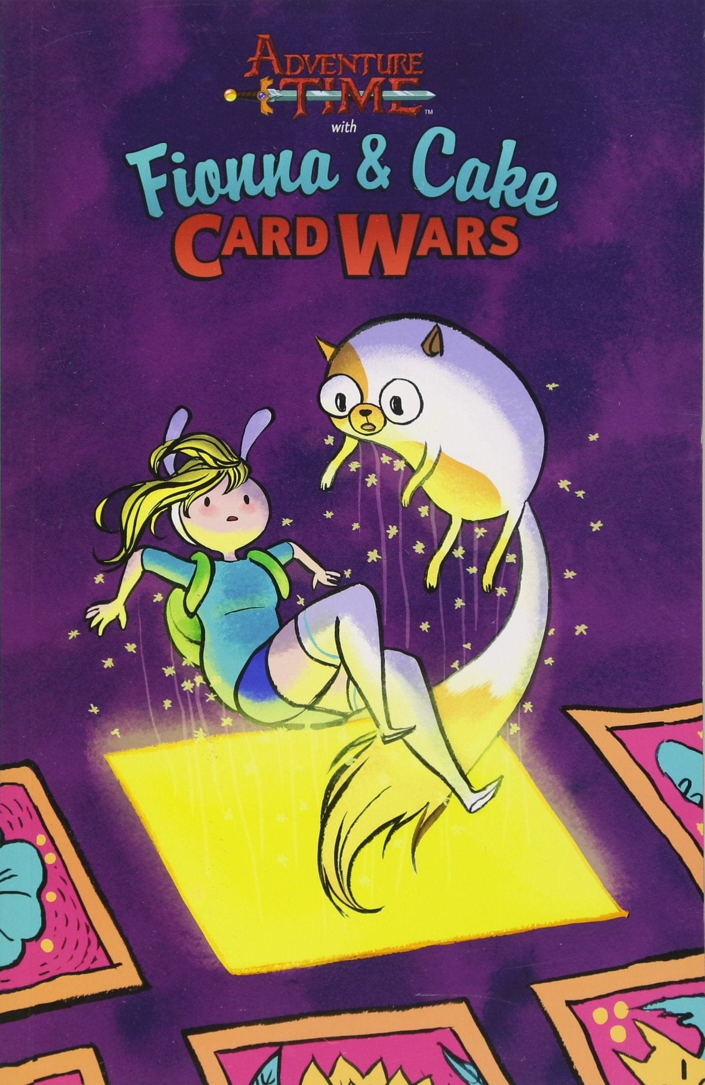 BOOM! STUDIOS Graphic Novel Adventure Time Fionna Cake Card Wars TP 9781608867998 JAN168947