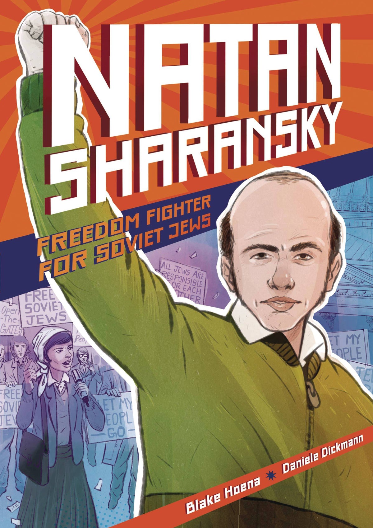 KAR-BEN PUBLISHING Graphic Novel Natan Sharansky Freedom Fighter For Soviet Jews GN 9781728404684 MAR211386