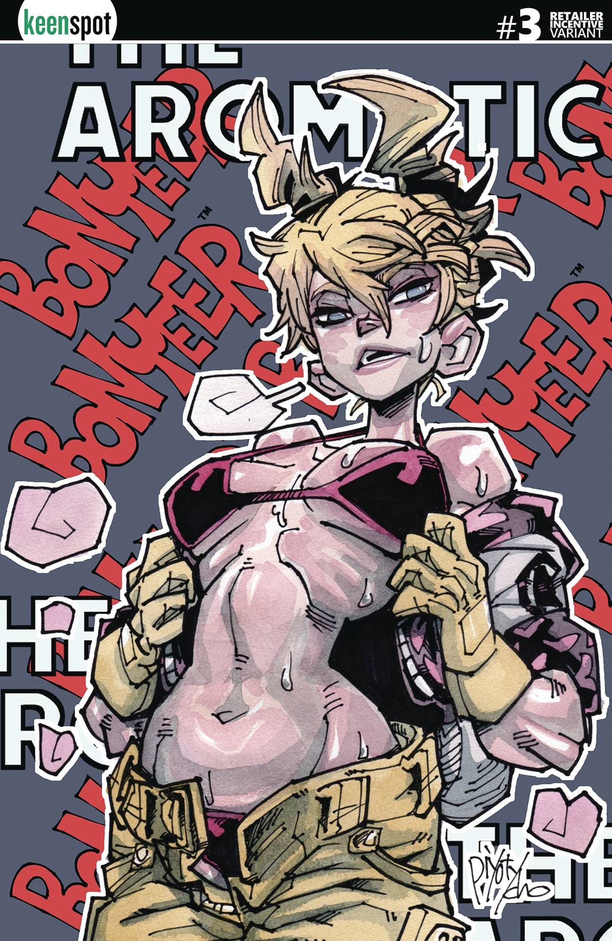 Keenspot Entertainment Comic Books > Incentives BONYEER AROMATIC #3 CVR D 1:5 PIYOTYCHO INCV 70712974127100341 JUL221710