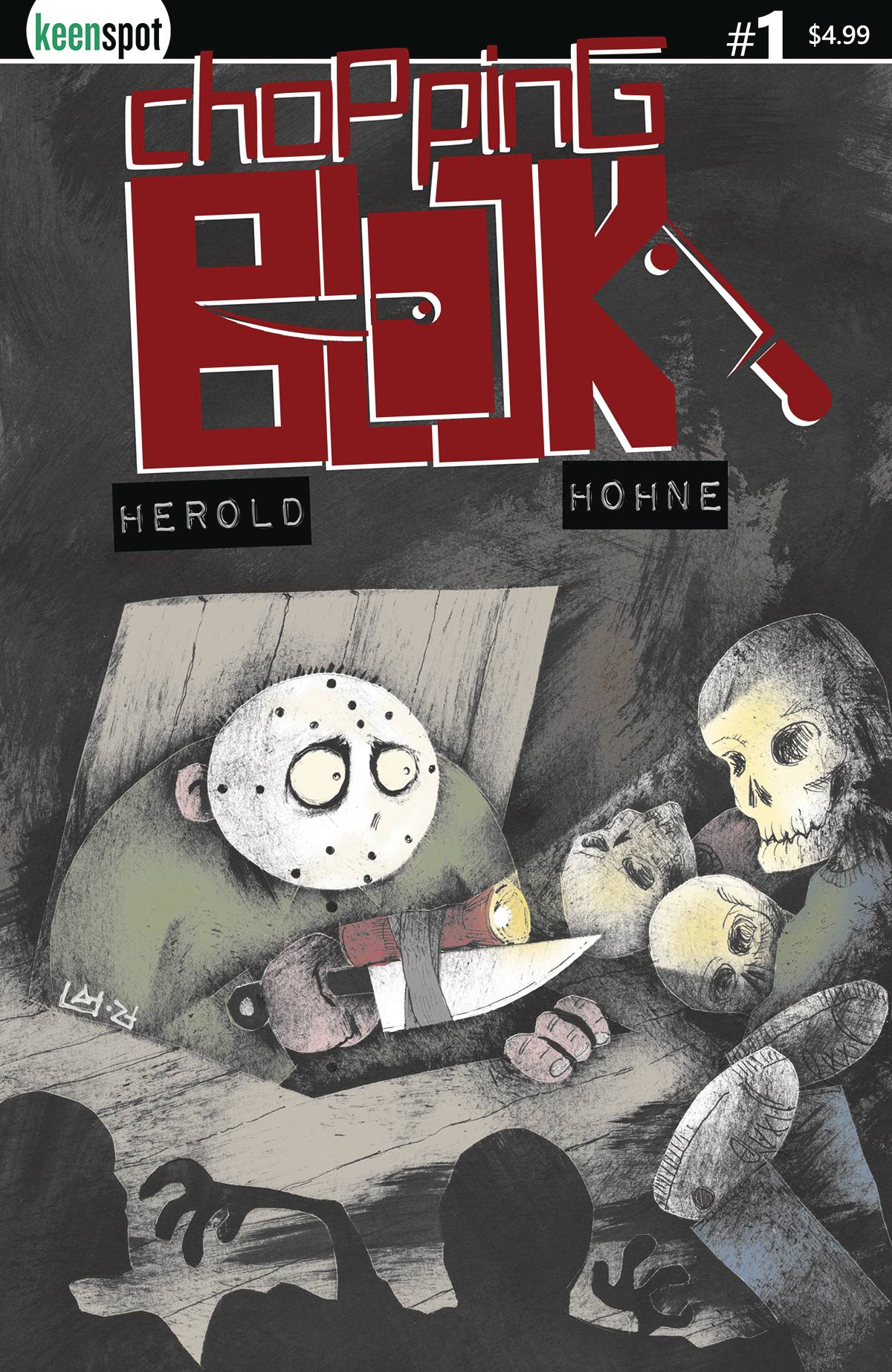 Keenspot Entertainment Comic Books CHOPPING BLOCK #1 CVR A HEROLD COLOR ATTIC 70712974134900111 AUG221608