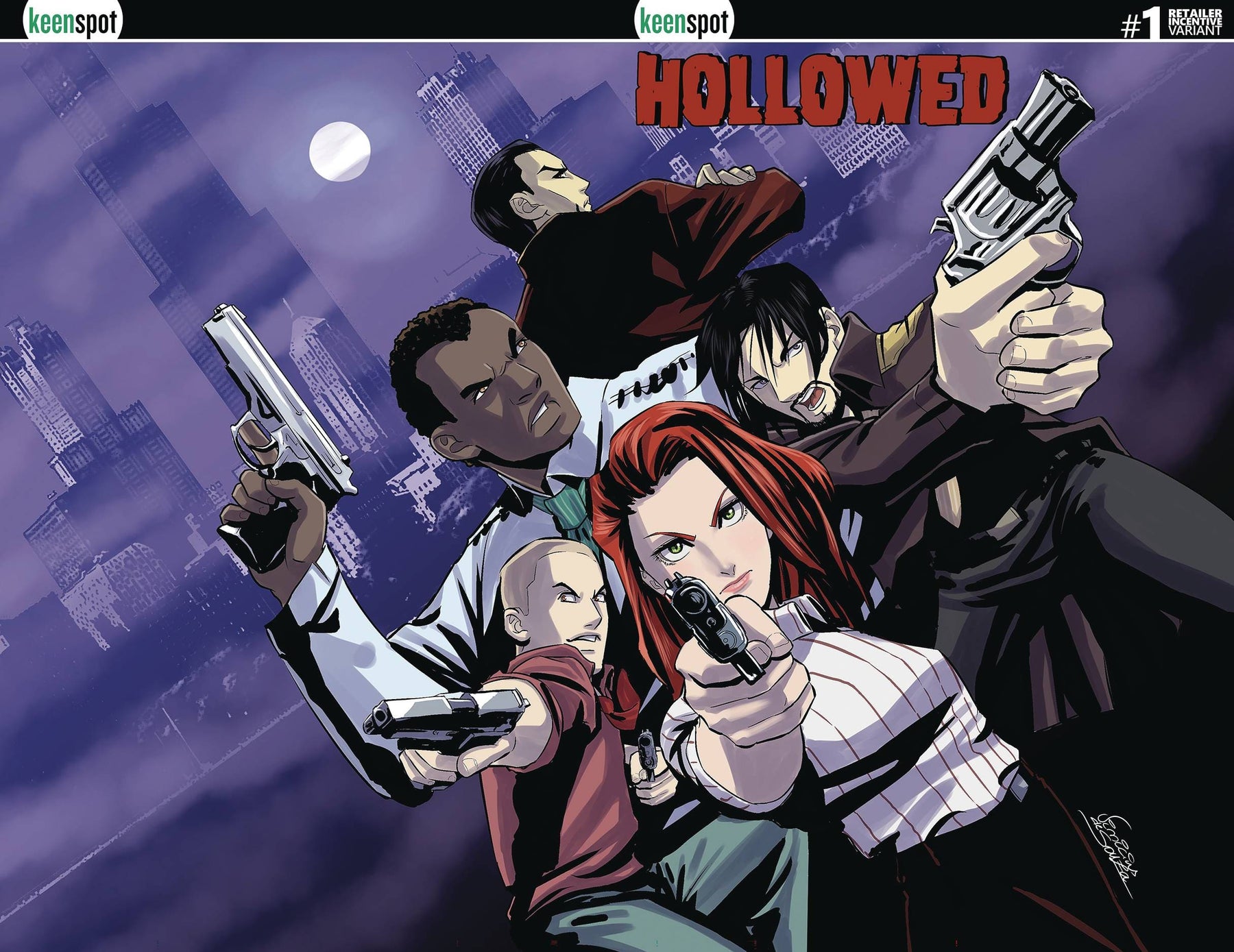 HOLLOWED #1 CVR F 1:6 INCV VINI DESOUZA WRAPAROUND
