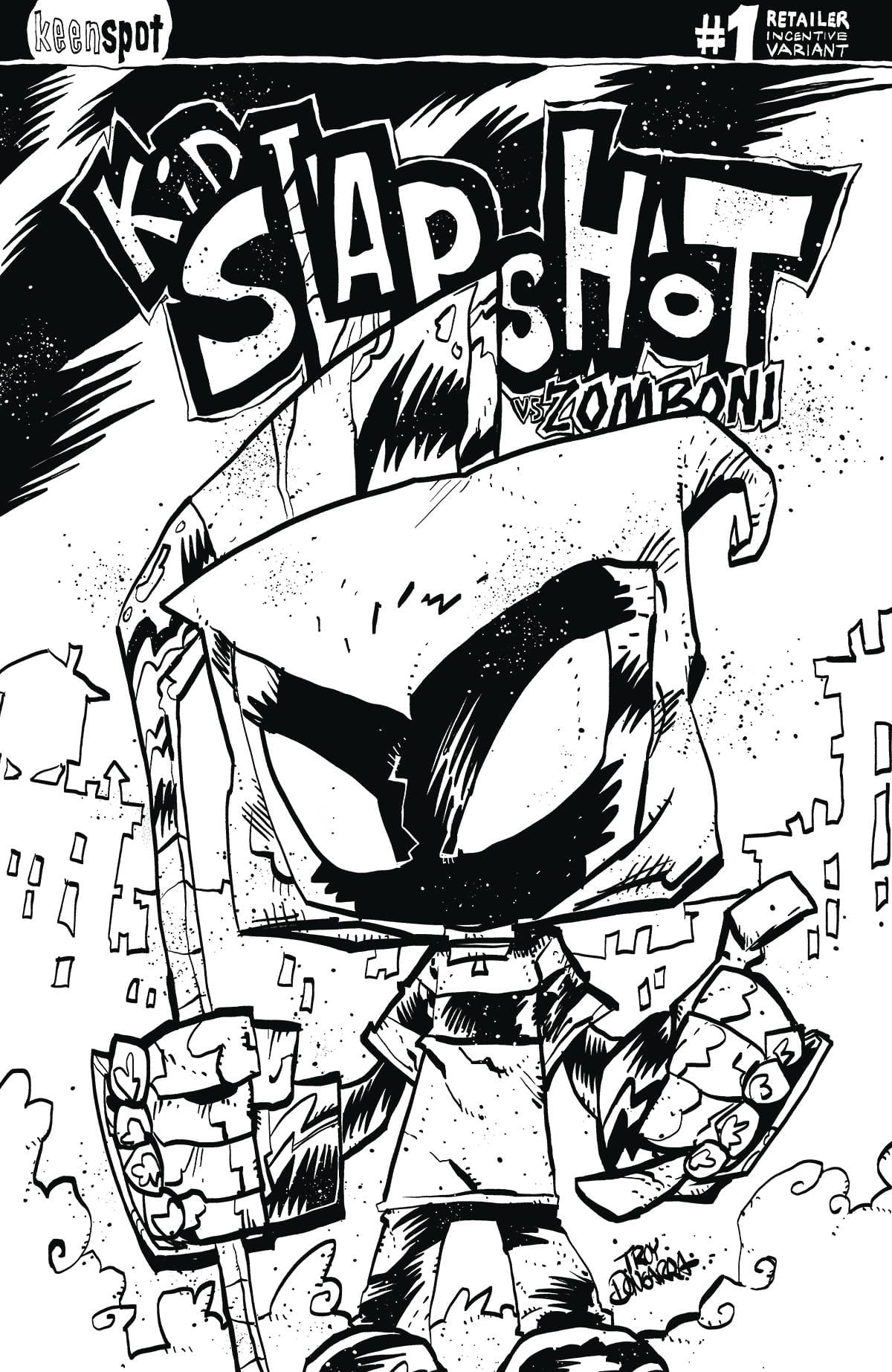 Keenspot Entertainment Comic Books > Incentives KID SLAPSHOT VS MAJOR EXTREME #2 CVR F 1:6 COLORING BOOK 70712974133200361 FEB231547