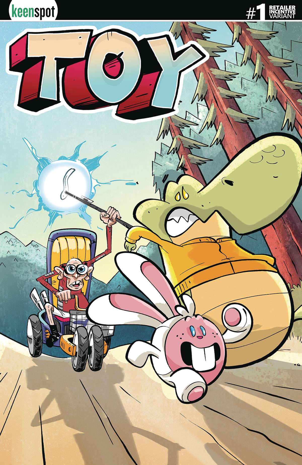 Keenspot Entertainment Comic Books > Incentives TOY #1 CVR F 1:6 COPY ON RUN VARIANT 70712974138700161 JAN231675