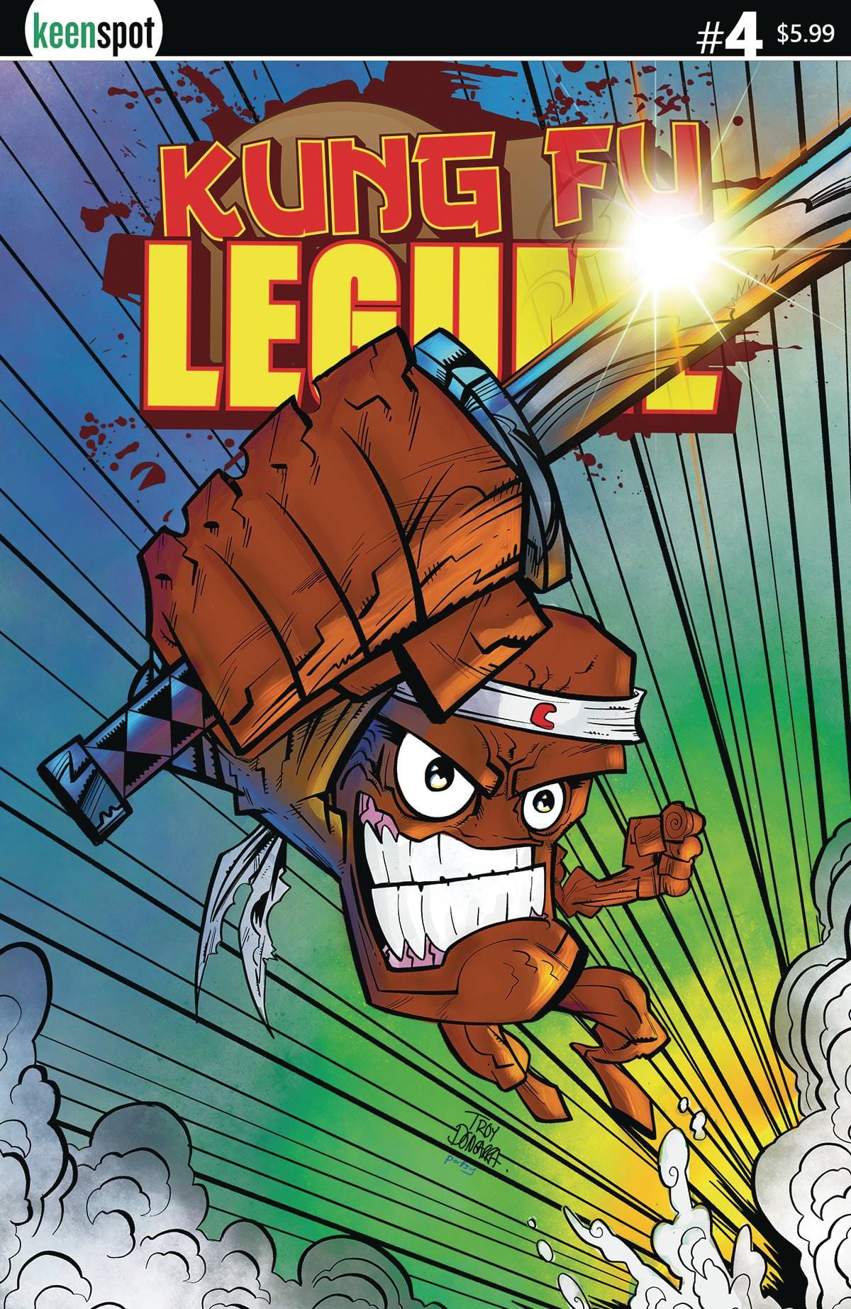 Keenspot Entertainment Comic Books KUNG FU LEGUME #4 CVR C DONGARRA & POTCHAK 70712974132500431 OCT221793