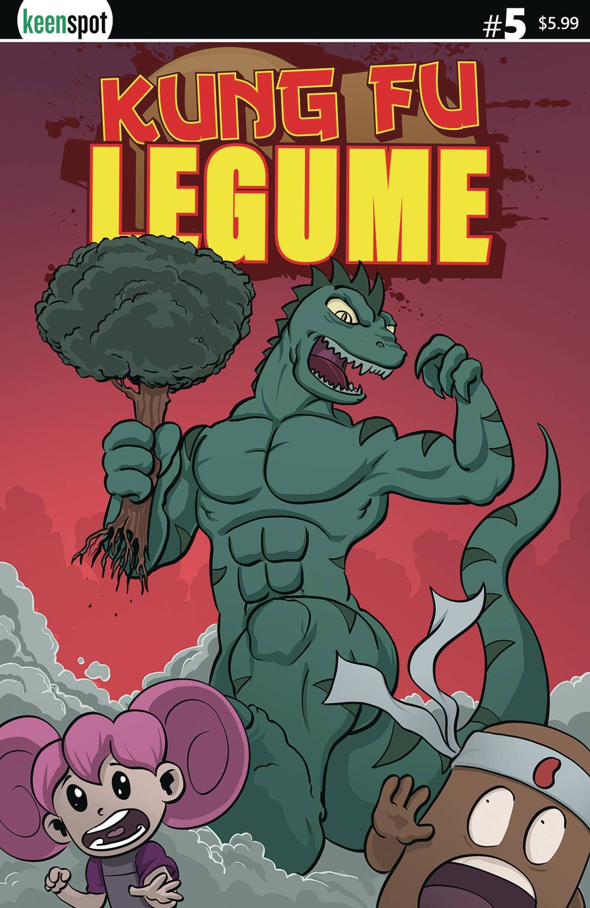 Keenspot Entertainment Comic Books KUNG FU LEGUME #5 (OF 5) 70712974132500511 JAN231669