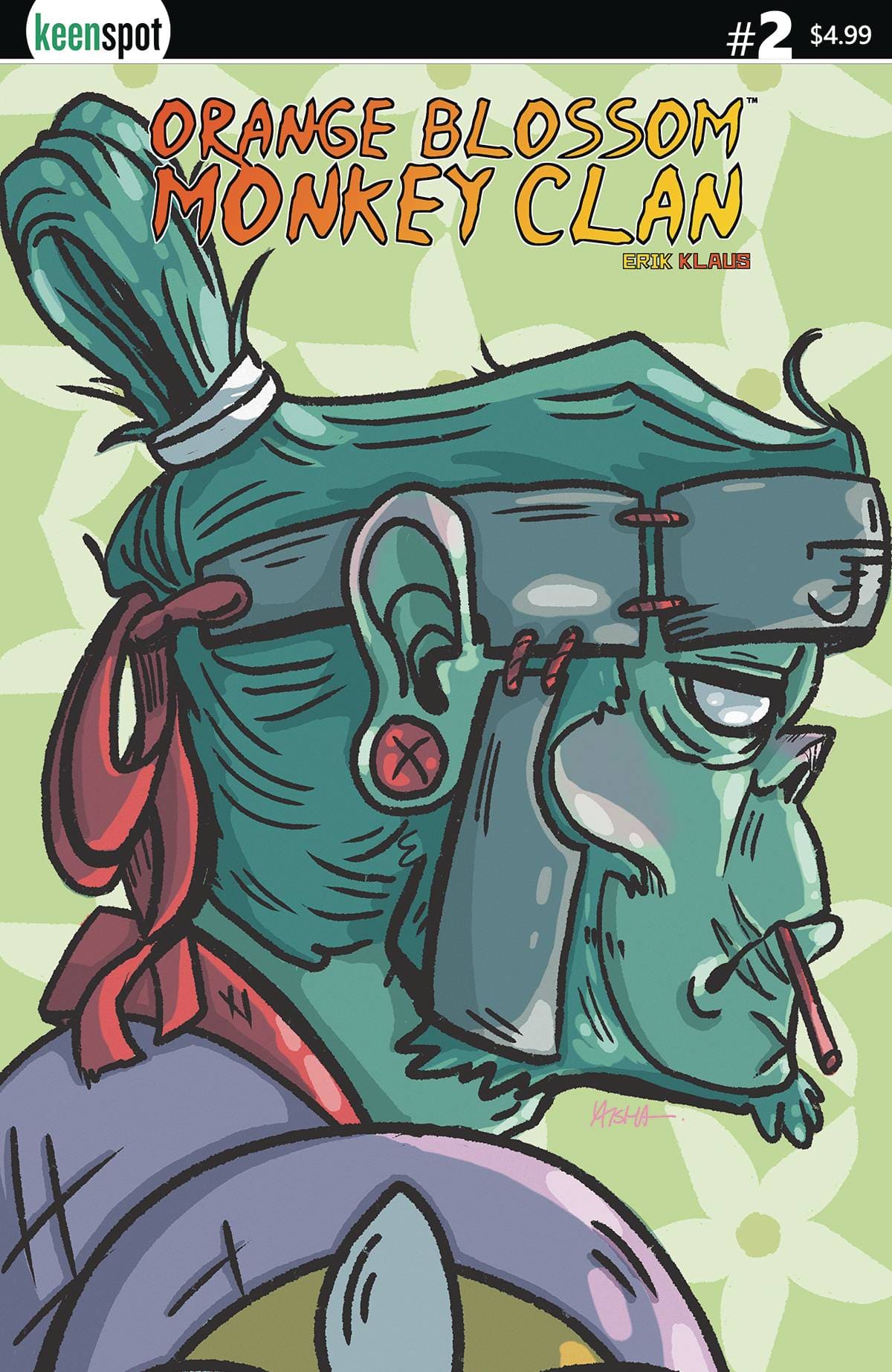 Keenspot Entertainment Comic Books ORANGE BLOSSOM MONKEY CLAN #2 CVR C GRAYSTONE 70712974128800231 JAN221503