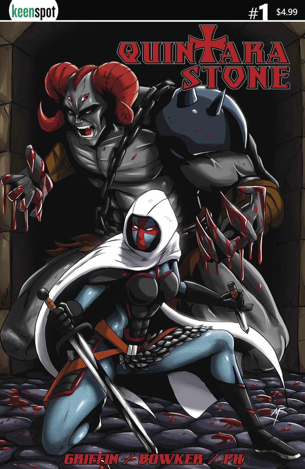 Keenspot Entertainment Comic Books QUINTARA STONE #1 CVR B MATT FLINT 707129741318 JAN221506