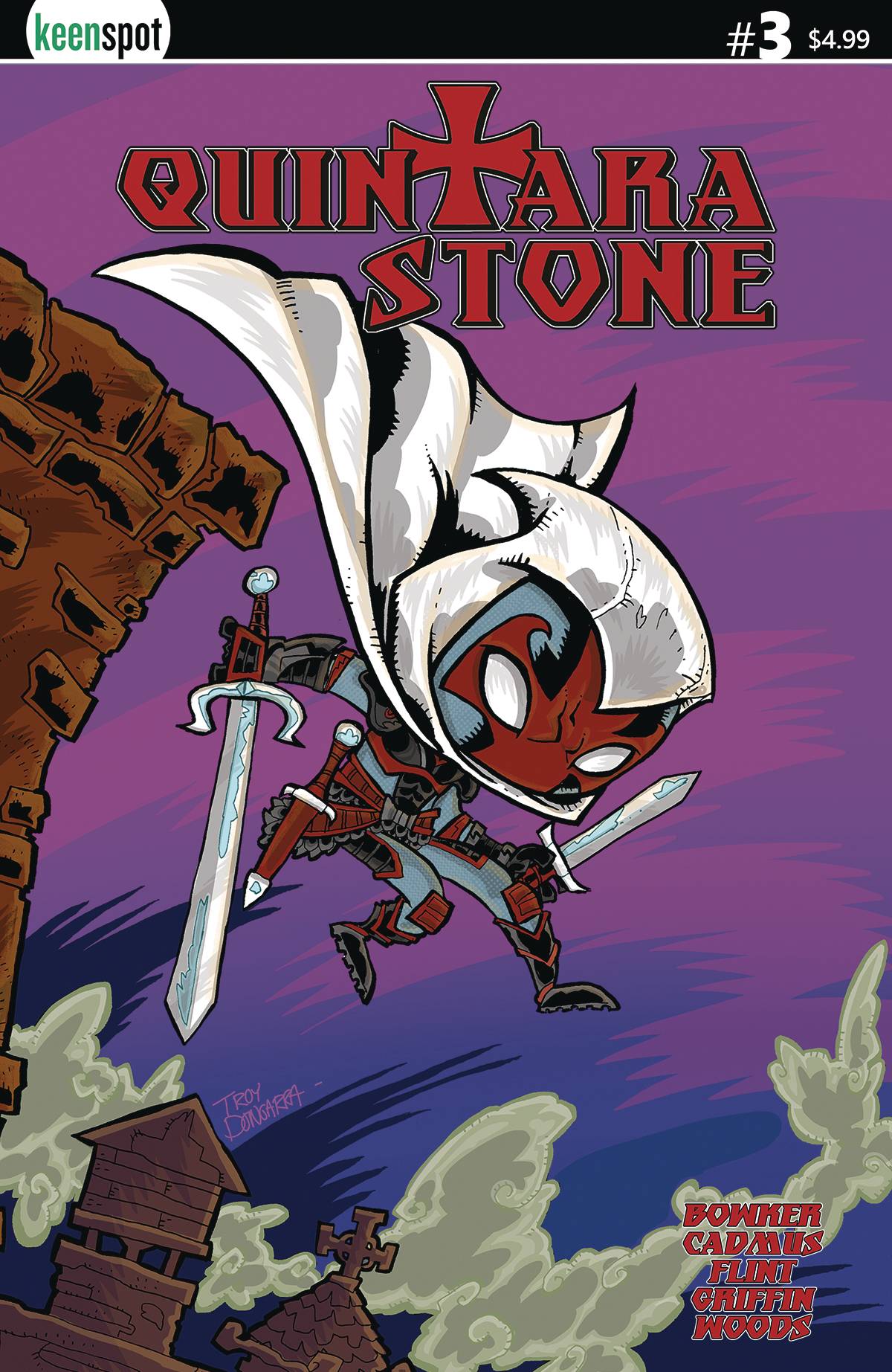 Keenspot Entertainment Comic Books QUINTARA STONE #3 CVR C DONGARRA 70712974131800331 SEP221773