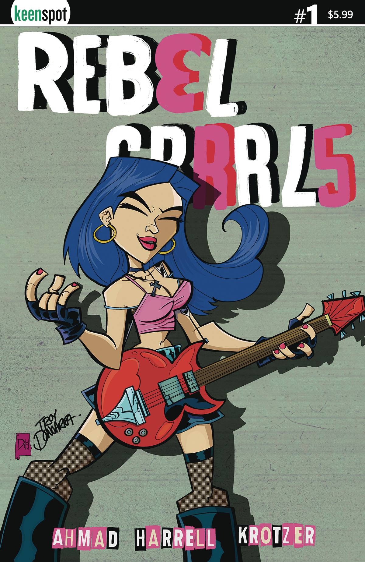 KEENSPOT ENTERTAINMENT Comic Books REBEL GRRRLS #1 CVR G DONGARRA / HARRELL 70712974139401071 MAY231869