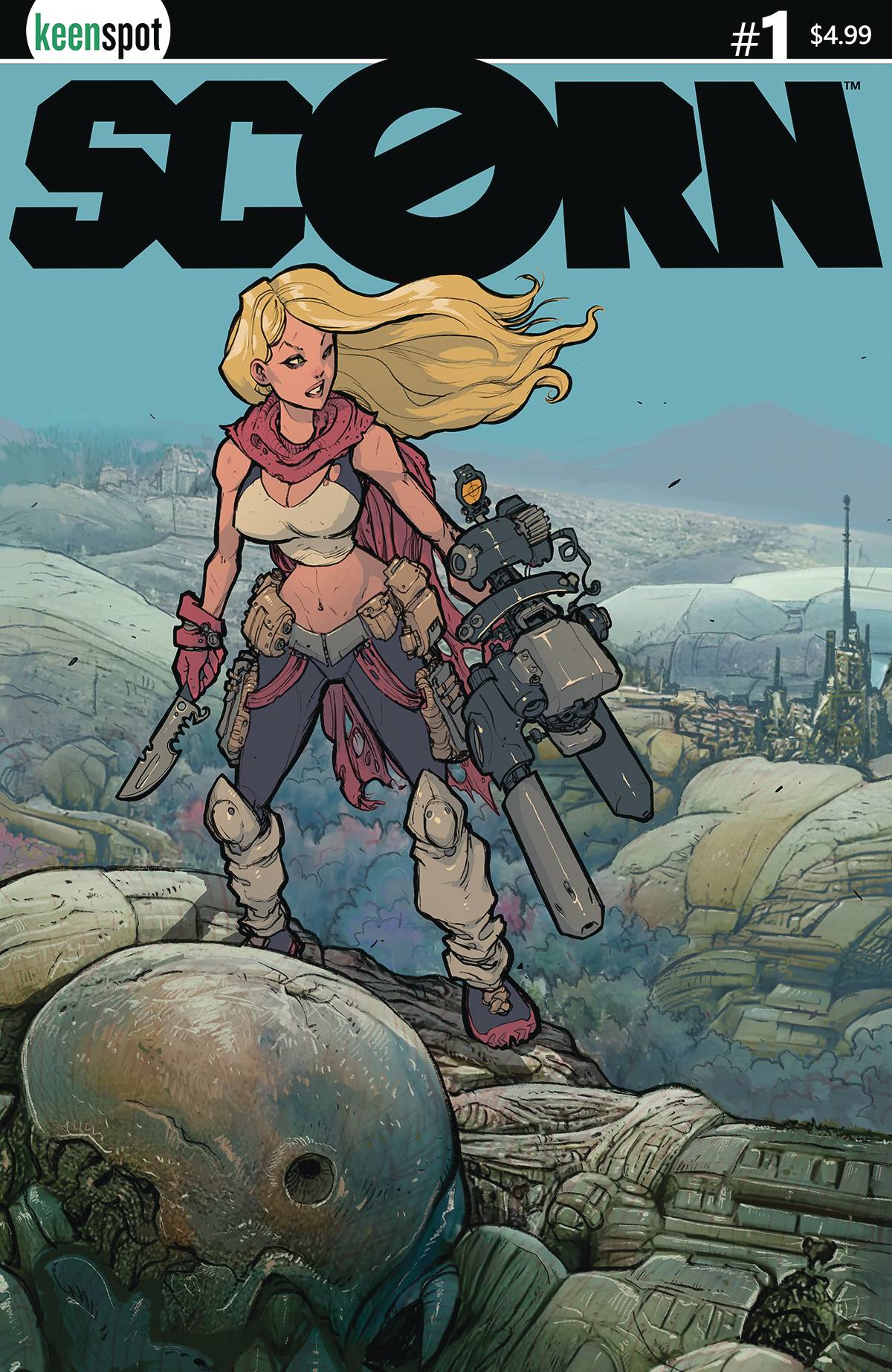 Keenspot Entertainment Comic Books SCORN #1 CVR B GIENI 70712974135600121 SEP221776