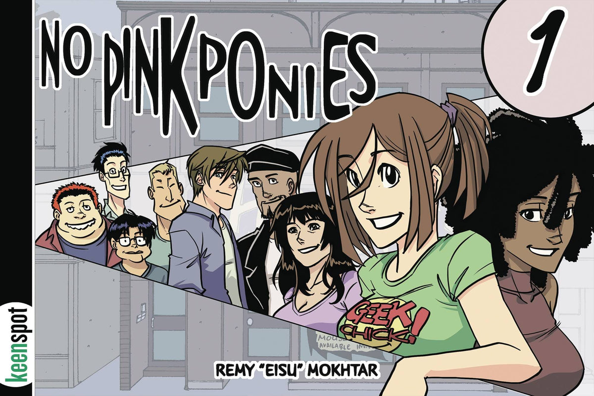 KEENSPOT ENTERTAINMENT Graphic Novel No Pink Ponies GN Vol 01 9781932775570 FEB171759
