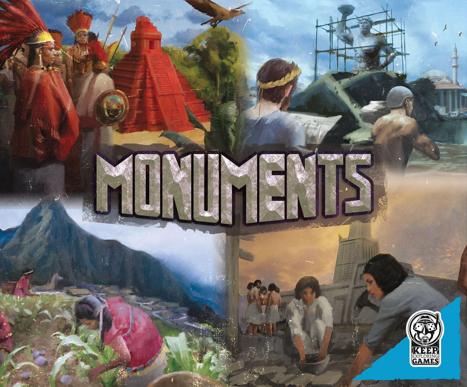 Keep Exploring Games Board Games > Large Box Games Monuments: Standard Edition 7448120963905 KEG 00901