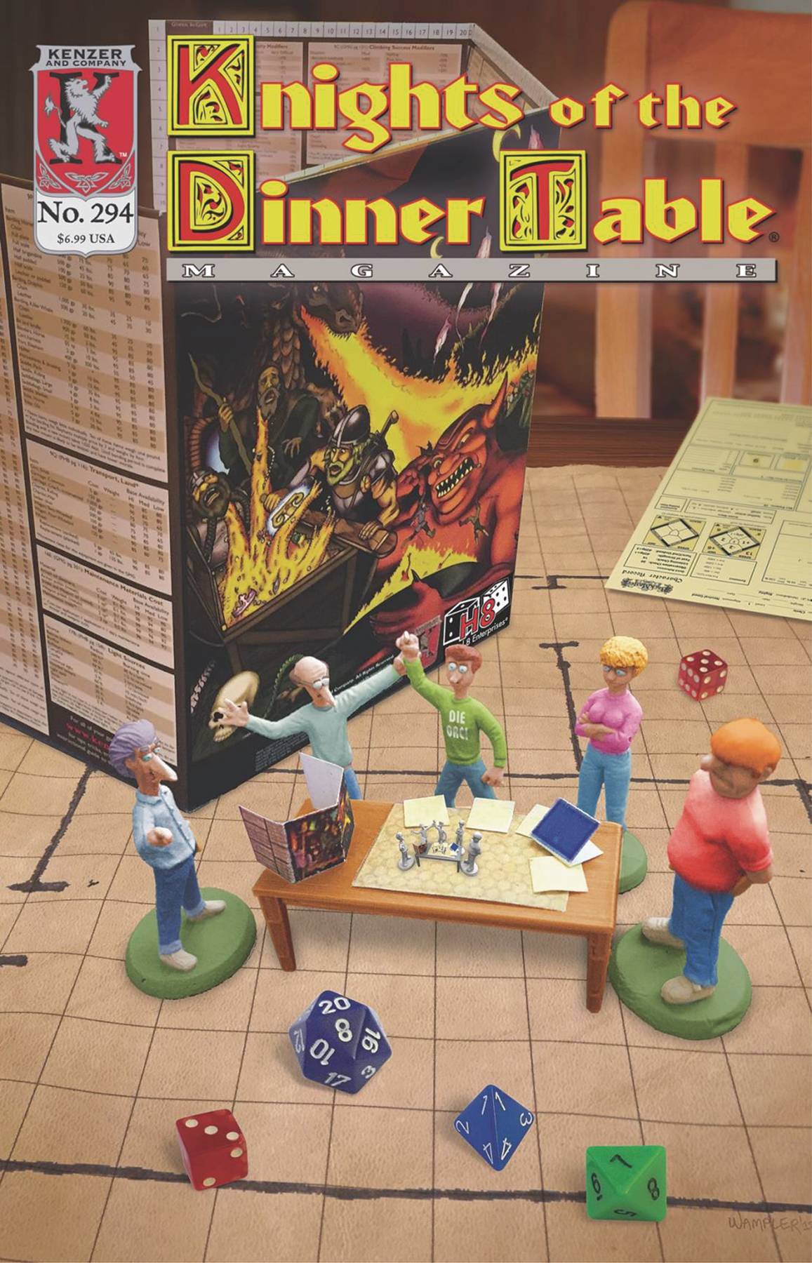 Kenzer & Company Comic Books KNIGHTS OF THE DINNER TABLE #294 60625600900429411 JAN221516