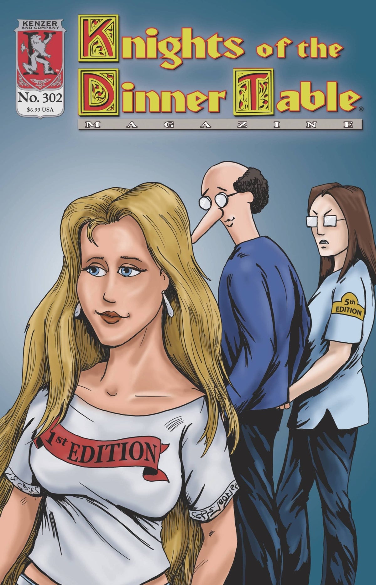 Kenzer & Company Comic Books KNIGHTS OF THE DINNER TABLE #302 68441782236530211 SEP221784