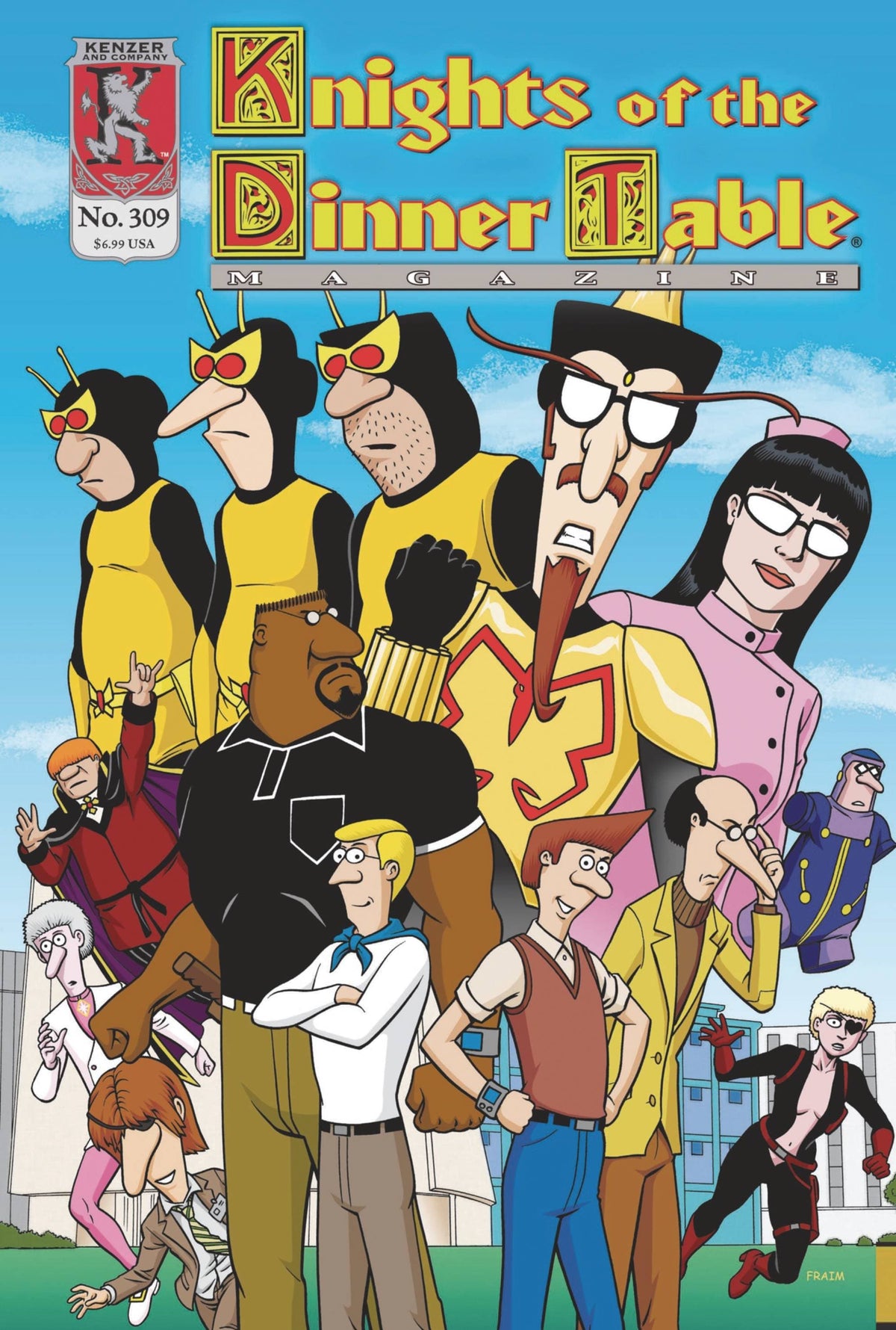 KENZER & COMPANY Comic Books KNIGHTS OF THE DINNER TABLE #309 68441782236530911 APR231655