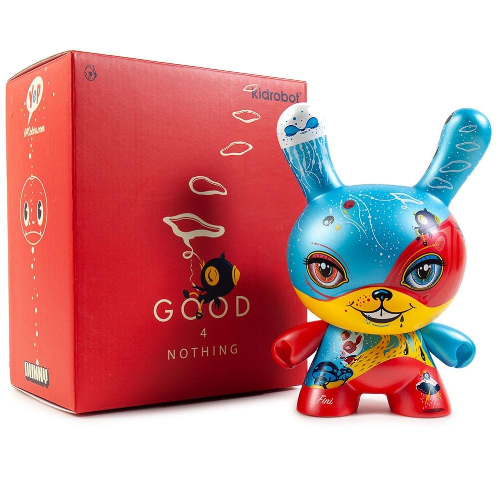 Dunny: Good 4 Nothing by 64 Colors 8" - Third Eye