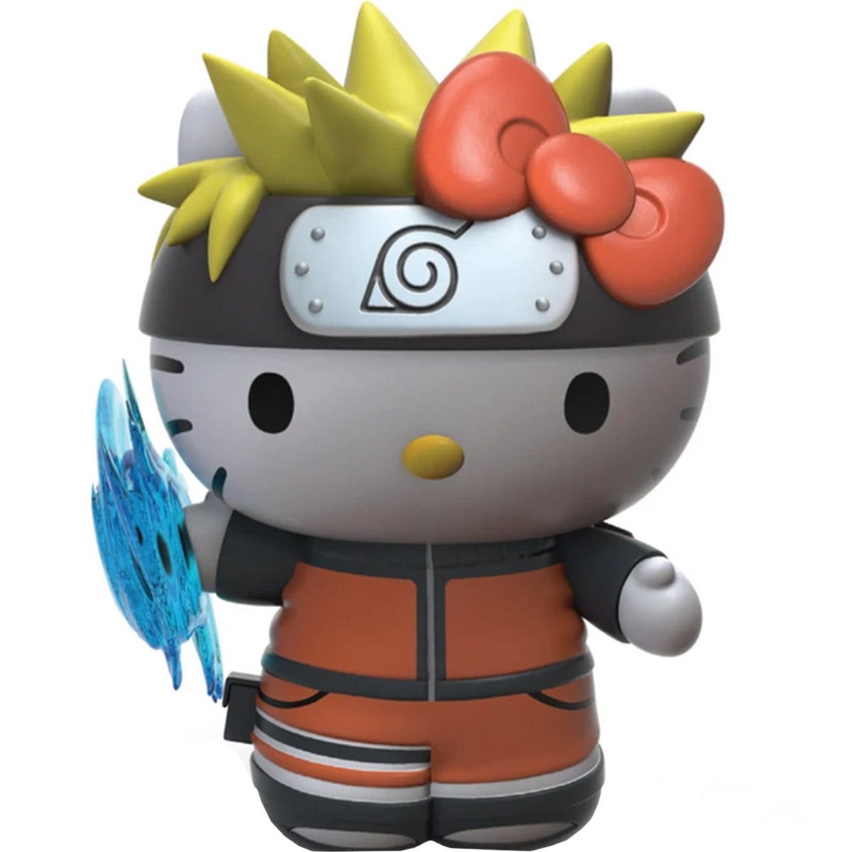 Kidrobot: Naruto x Sanrio - Hello Kitty as Naruto 8" - Third Eye