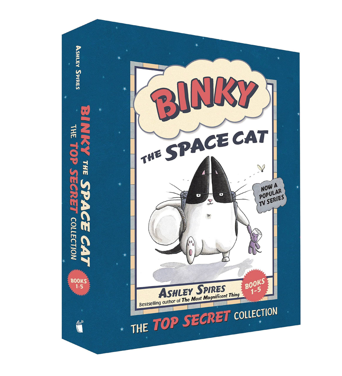 KIDS CAN PRESS Graphic Novel > Kids Binky The Space Cat Top Secret Collection 9781525310782 MAR231694
