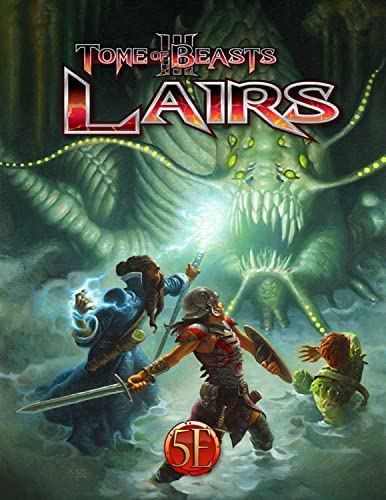 Kobold Press Tabletop Games > Role-Playing Games D&D 5E: Tome of Beasts 3 - Lairs Tome of Beasts 3: Lairs PZO KOB9429