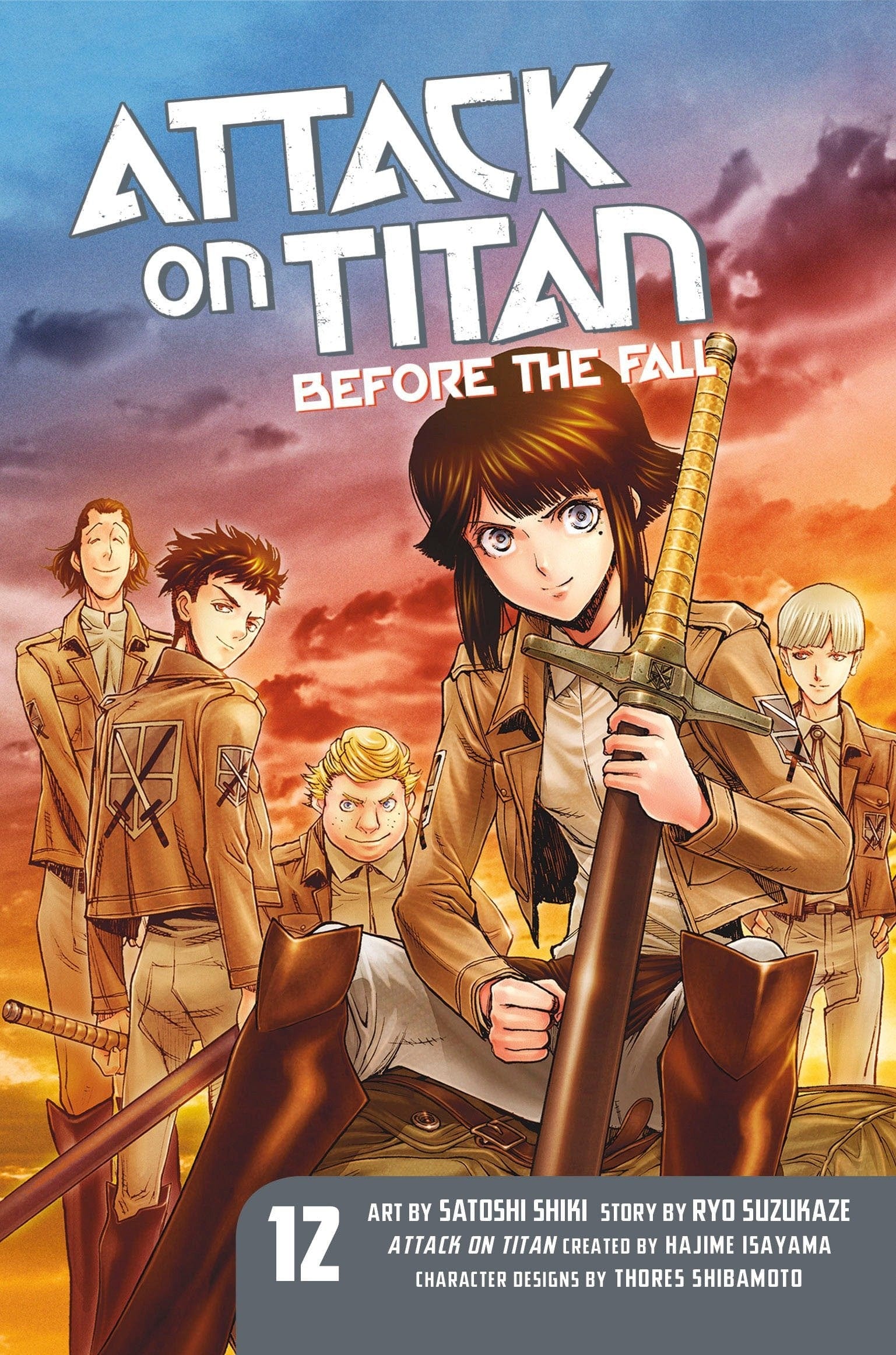 KODANSHA COMICS Manga Attack On Titan Before The Fall GN Vol 12 9781632363831 OCT171661