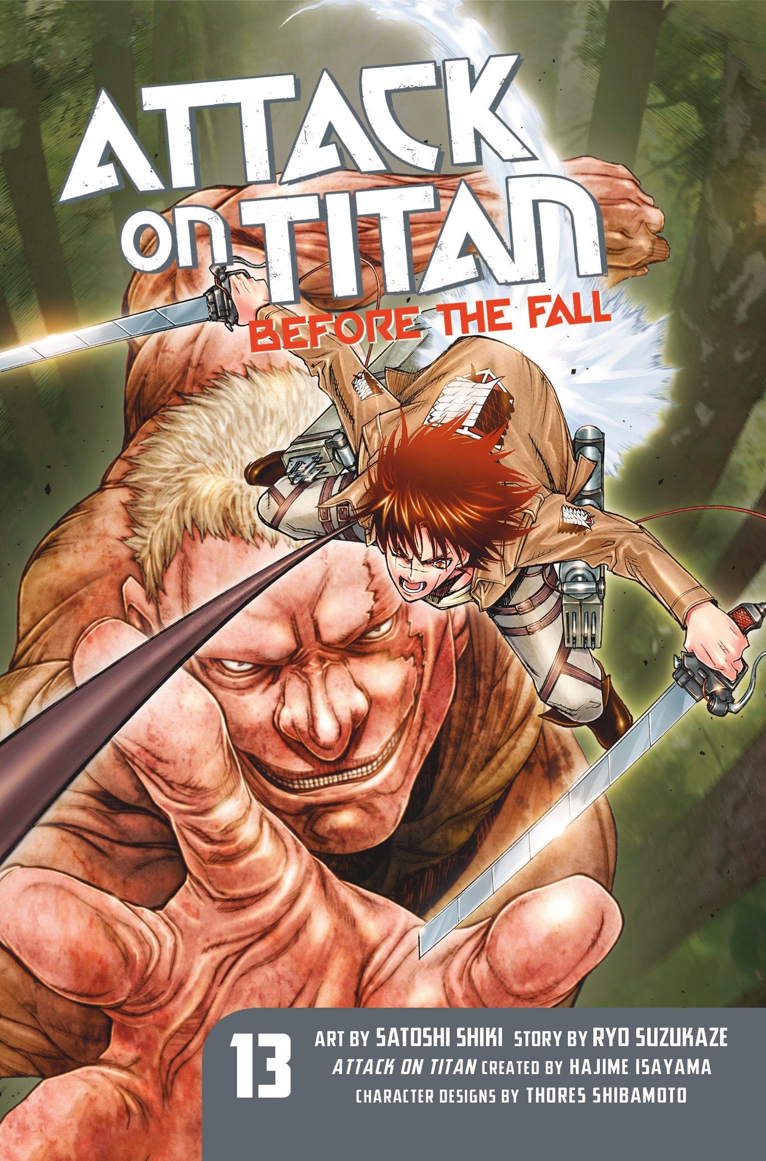 KODANSHA COMICS Manga Attack On Titan Before The Fall GN Vol 13 (MR) 9781632365361 FEB181627