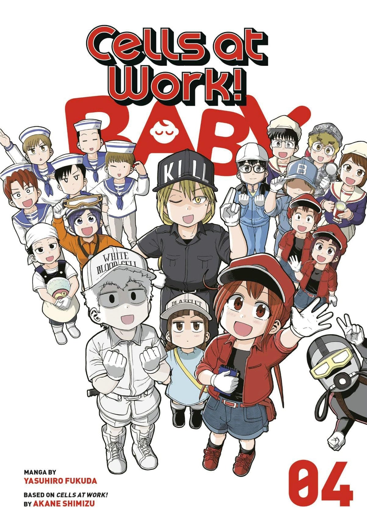 KODANSHA COMICS Manga Cells At Work Baby GN Vol 04 9781646513031 MAR222169