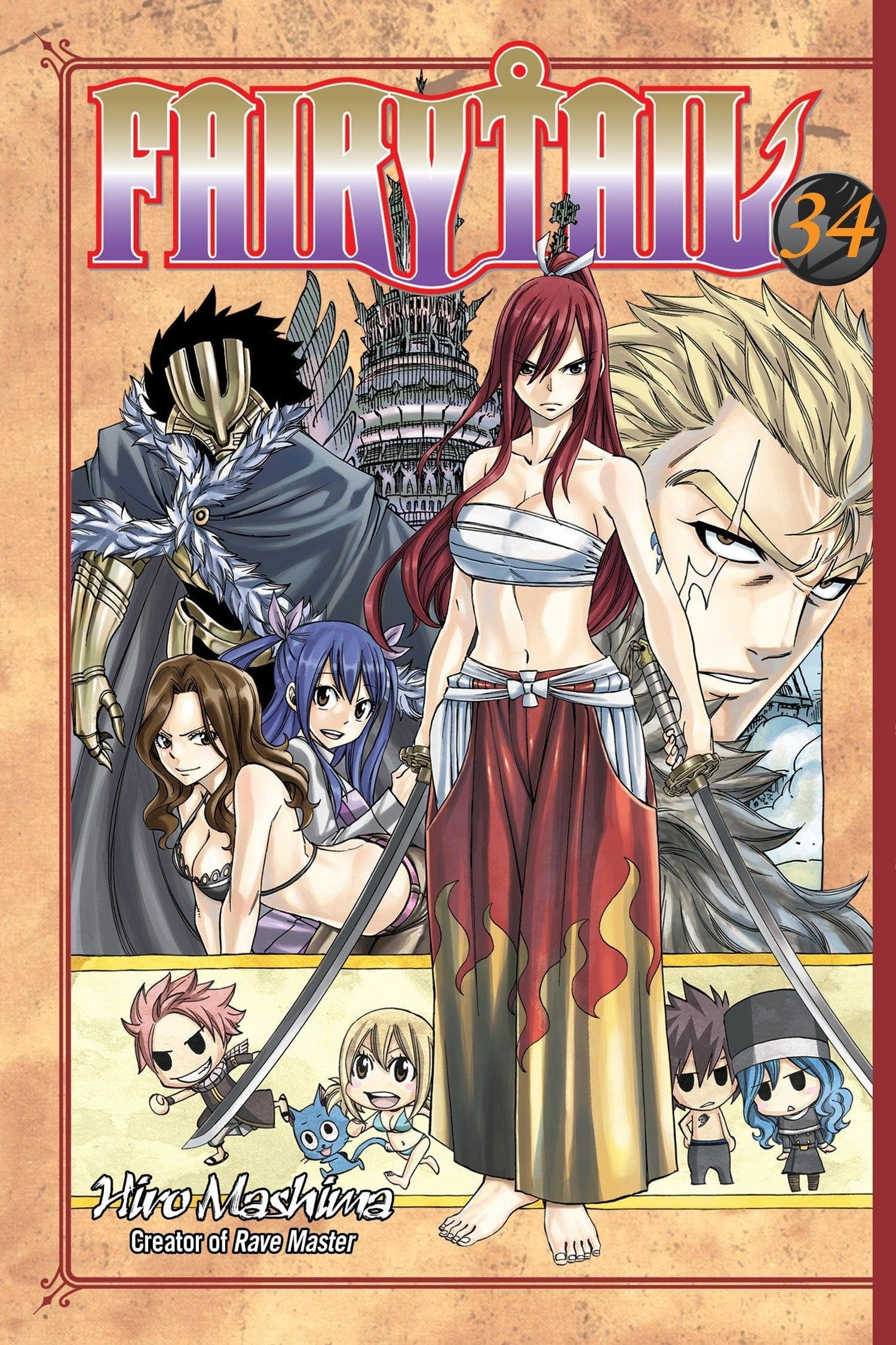 KODANSHA COMICS Manga Fairy Tail GN Vol 34 9781612624112 NOV131133