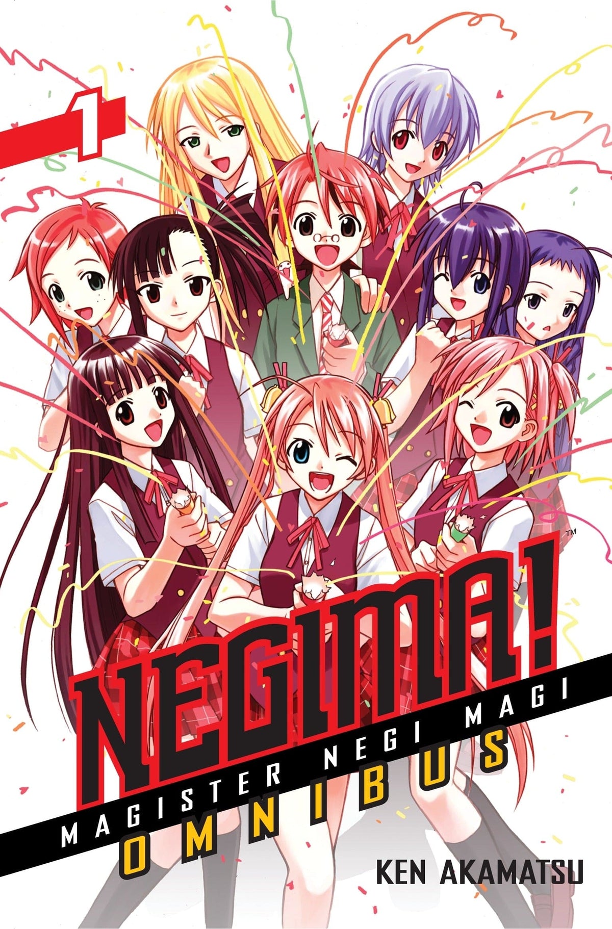 KODANSHA COMICS Manga Negima Omnibus GN Vol 01 (MR) 9781935429623 APR111082