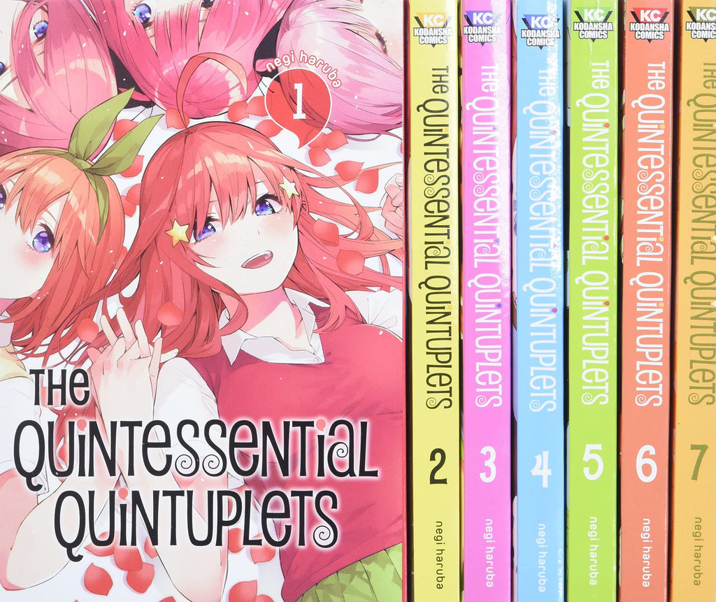 The Quintessential Quintuplets Manga Box Set: The Quintessential  Quintuplets Part 1 Manga Box Set (Series #1) (Paperback) 